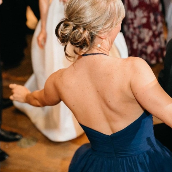 Weddington Way Dove & Dahlia Diana dress in Navy - Picture 5 of 5